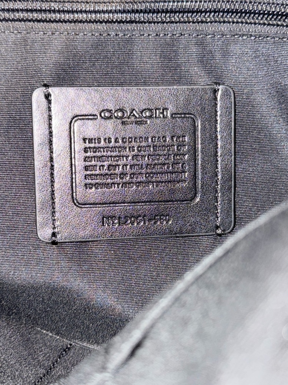 Coach Metropolitan Brief 40 Signature Coated Canvas - Picture 12 of 13